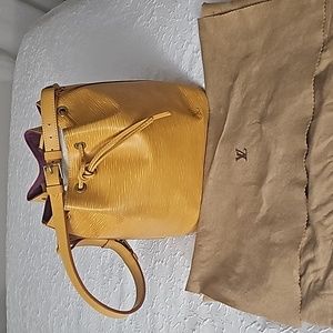 Louis Vuitton Epi Leather Bucket Bag